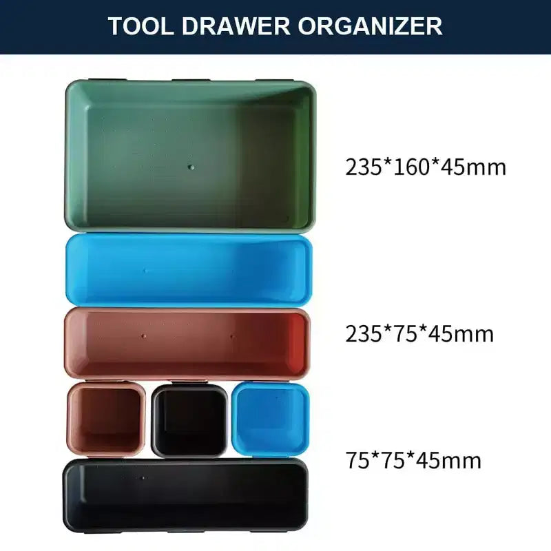 5-Drawer Rolling Tool Chest with Wheels