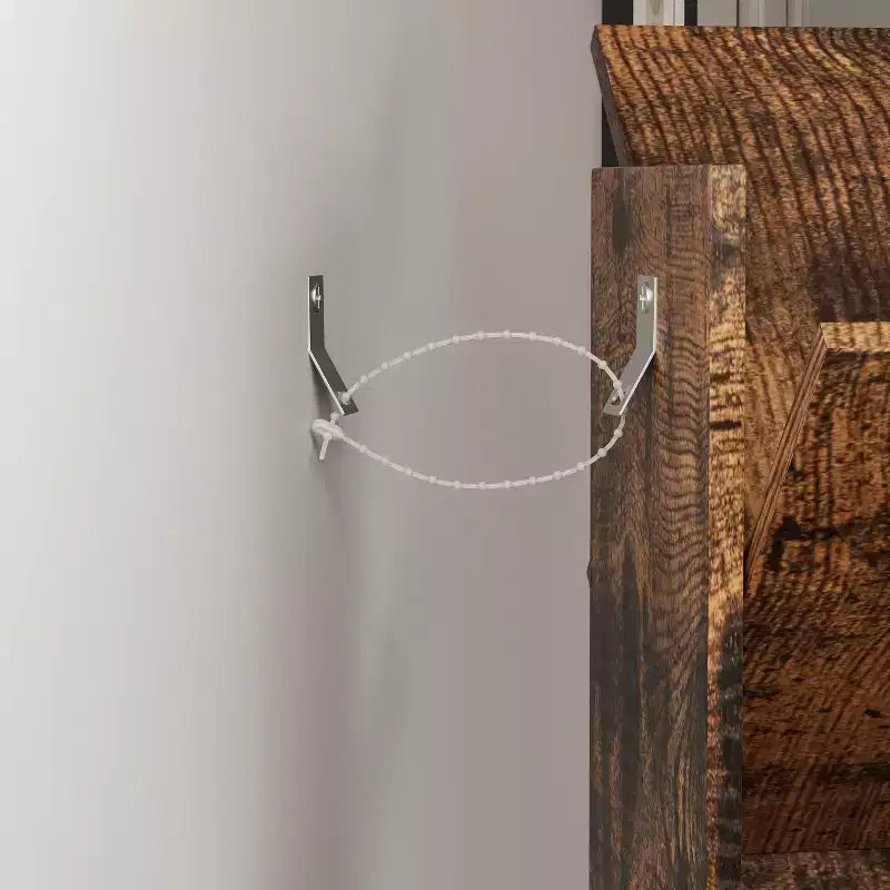 Étagère bibliothèque à 9 niveaux avec tiroir – Marron rustique, autoportante, pour salon ou chambre à coucher