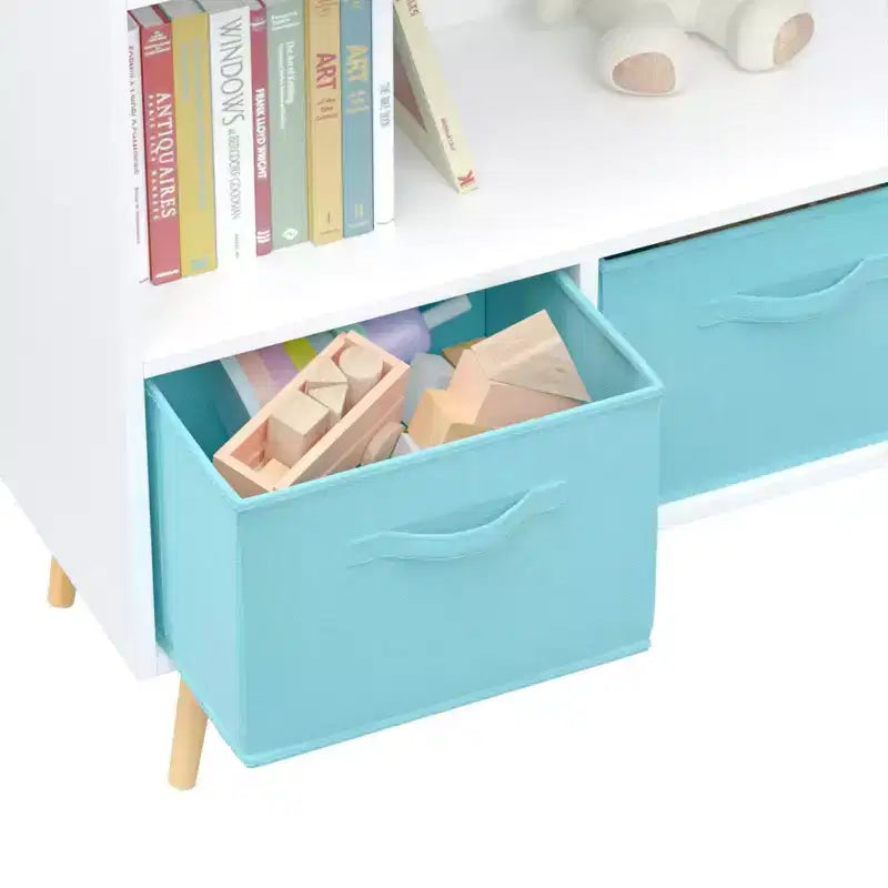 Corner Desk with Shelves, L-Shaped Home Office Desk with Storage Bookshelf & Monitor Stand for Gaming & Study