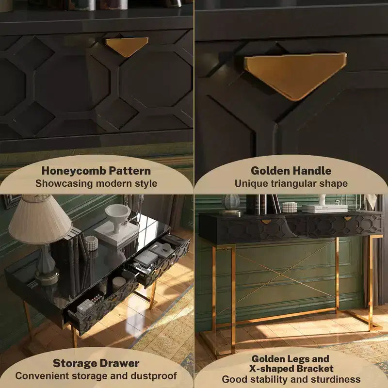 Murphy Bed with Desk and Shelves, Queen Size Wall Bed with Integrated Workspace for Guest Room & Home Office