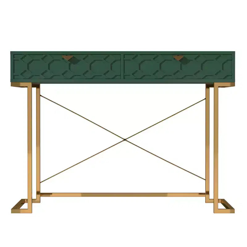 Console / Bureau de 42 po avec 2 tiroirs