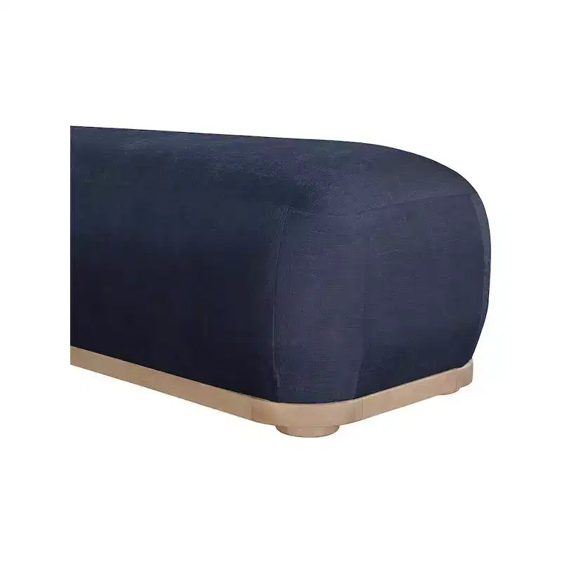 Banc Calum en tissu chenille