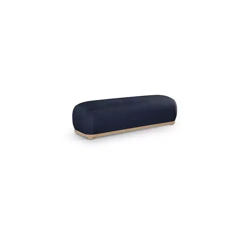 Banc Calum en tissu chenille