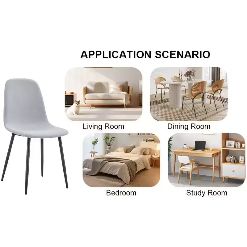 Linen Upholstered Platform Bed Frame with Headboard, Full Size, No Box Spring Needed, Easy Assembly