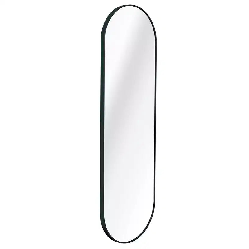 Miroir mural rectangulaire ovale pleine longueur de 63x20 pouces