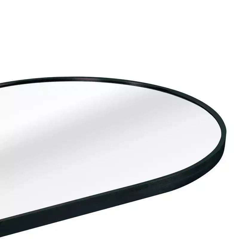 Miroir mural rectangulaire ovale pleine longueur de 63x20 pouces