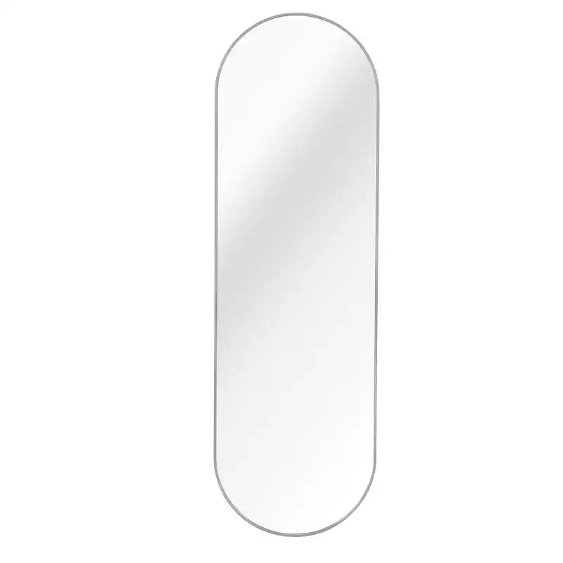 Miroir mural rectangulaire ovale pleine longueur de 63x20 pouces