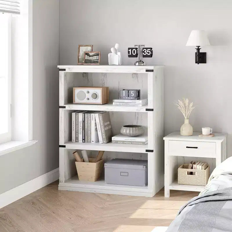 5-Tier Bookcase with Open Shelves