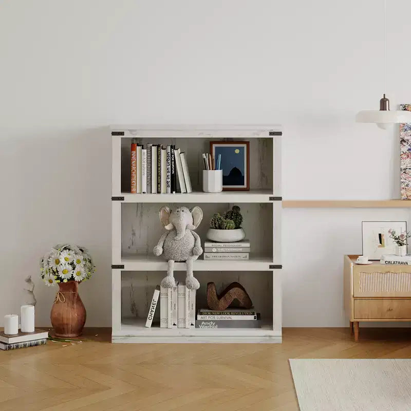 5-Tier Bookcase with Open Shelves