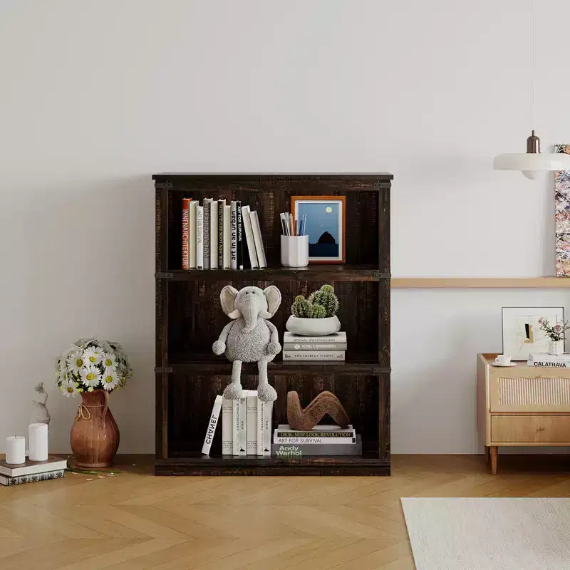 5-Tier Bookcase with Open Shelves