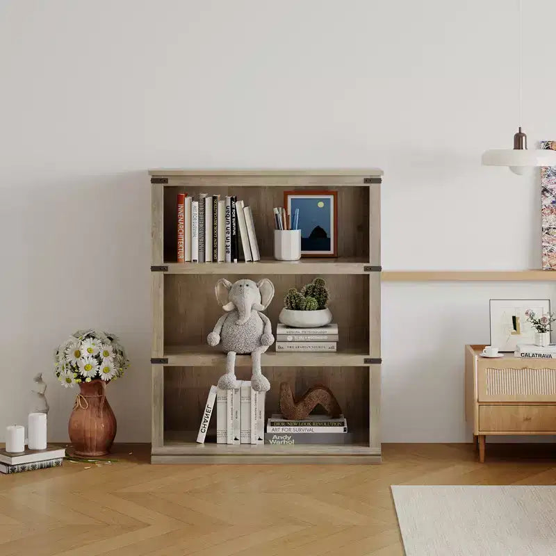 5-Tier Bookcase with Open Shelves